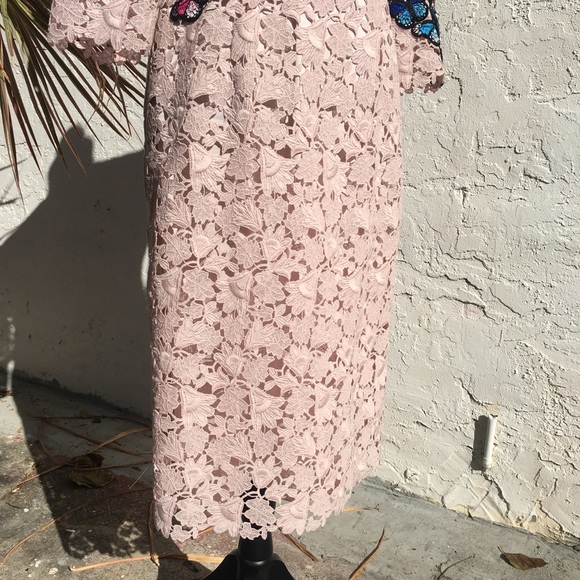 Escada couture lace cocktail dress size 36 - Picture 8 of 15